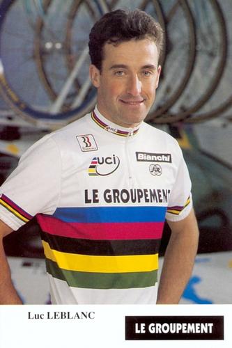 1995 Le Groupement #NNO Luc Leblanc Front